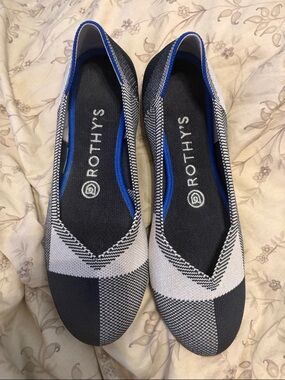 Rothy's The Flat Retired Buffalo Plaid Shoes